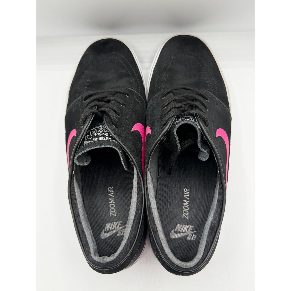 Nike Zoom Stefan Janoski Canvas Black Pink Skate Shoes Men's US 11.5 333824-060 - Picture 5 of 8
